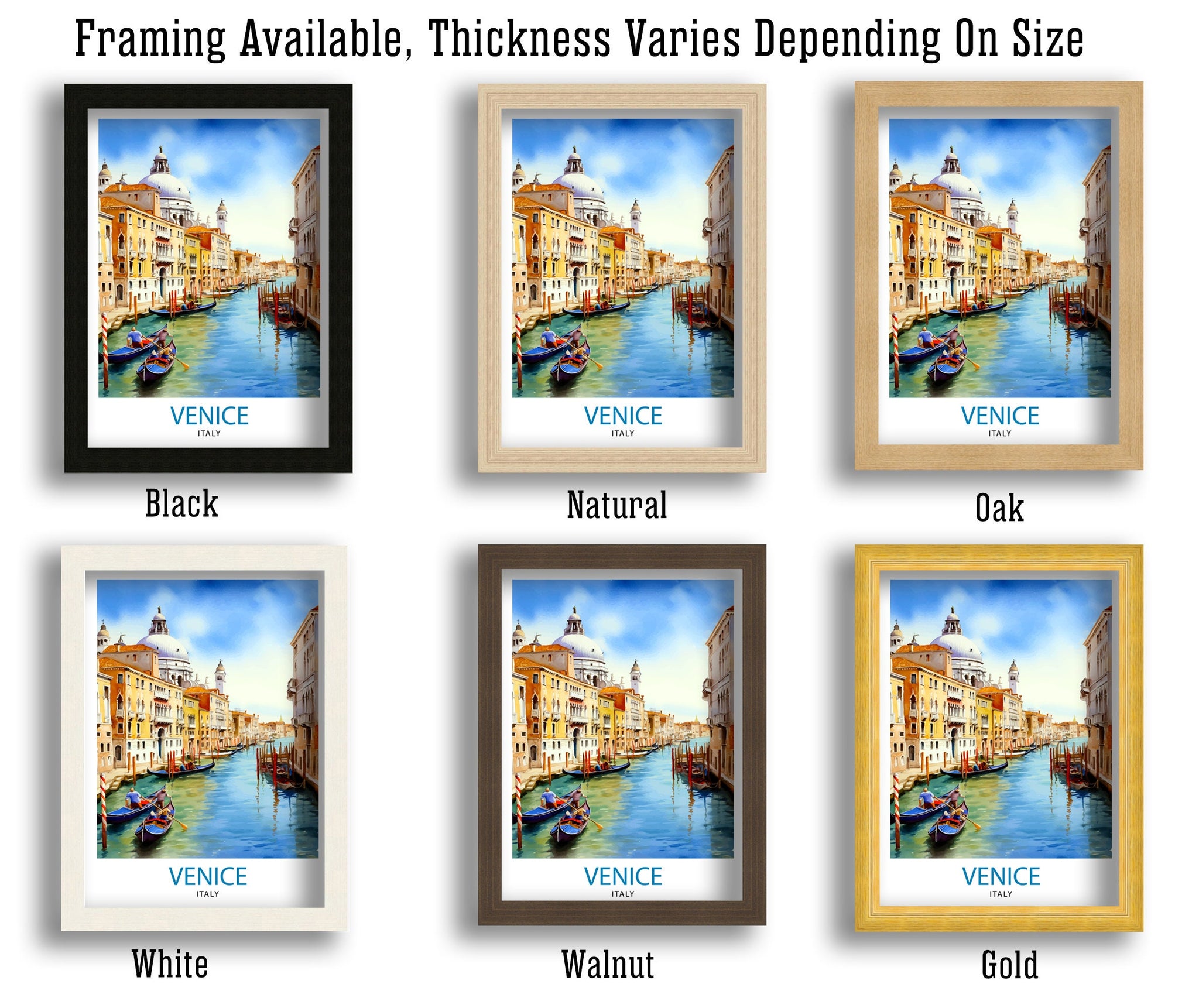 Venice Travel Print Venice Wall Decor Venice Home Living Decor Venice Italy City Print Capital City Venice Canal Poster Venice Illustration