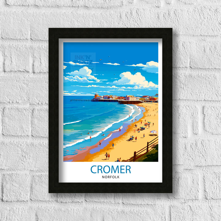 Cromer Norfolk Poster Cromer