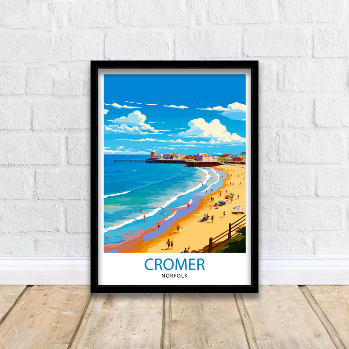 Cromer Norfolk Poster Cromer