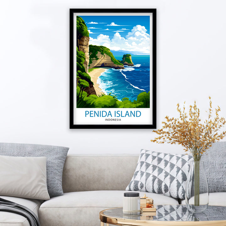 Penida Island Poster Penida