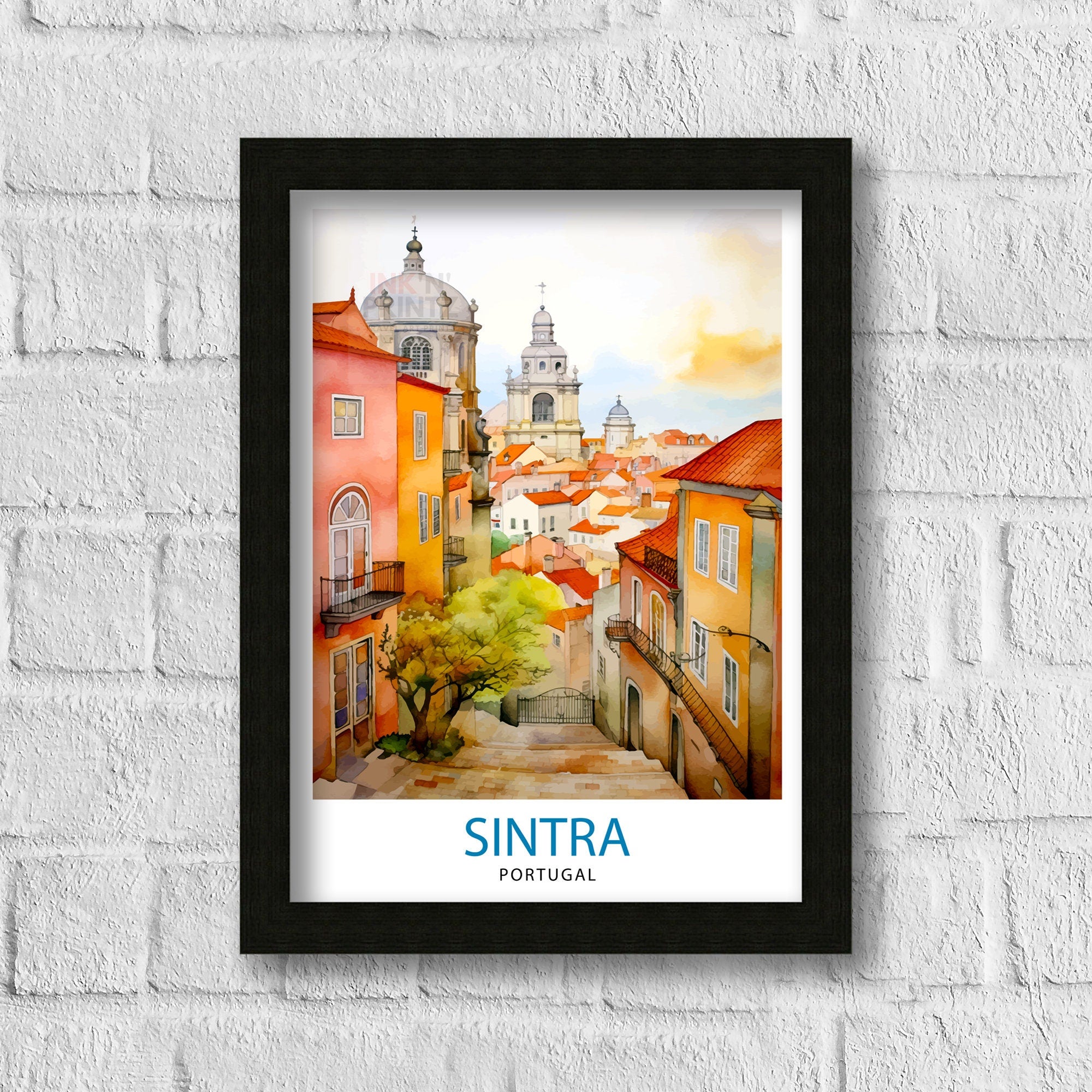 Sintra Portugal Print Sintra Wall Decor Sintra Poster Sintra Art Print Sintra Wall Art Gift for Sintra Travel Sintra Home Decor
