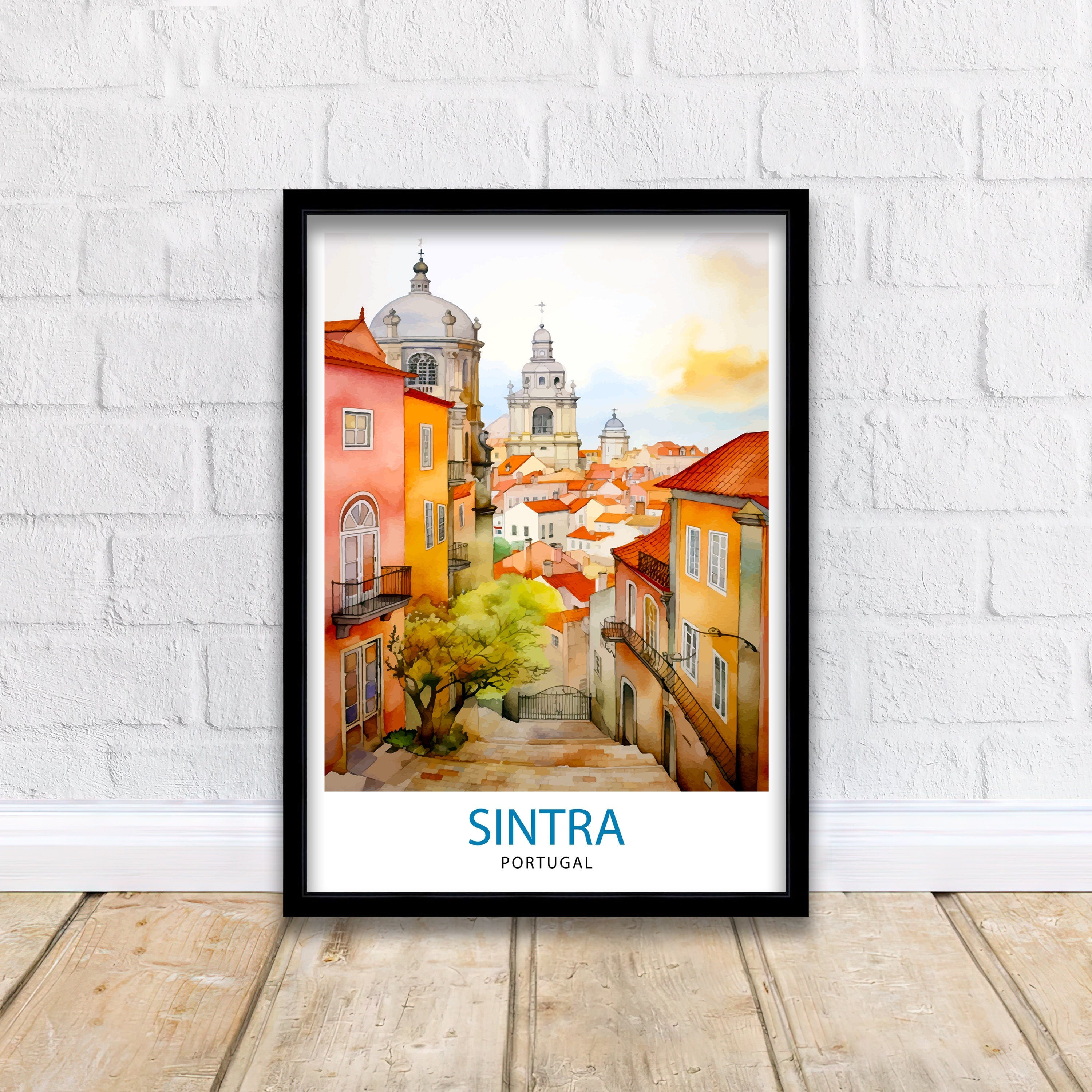 Sintra Portugal Print Sintra Wall Decor Sintra Poster Sintra Art Print Sintra Wall Art Gift for Sintra Travel Sintra Home Decor