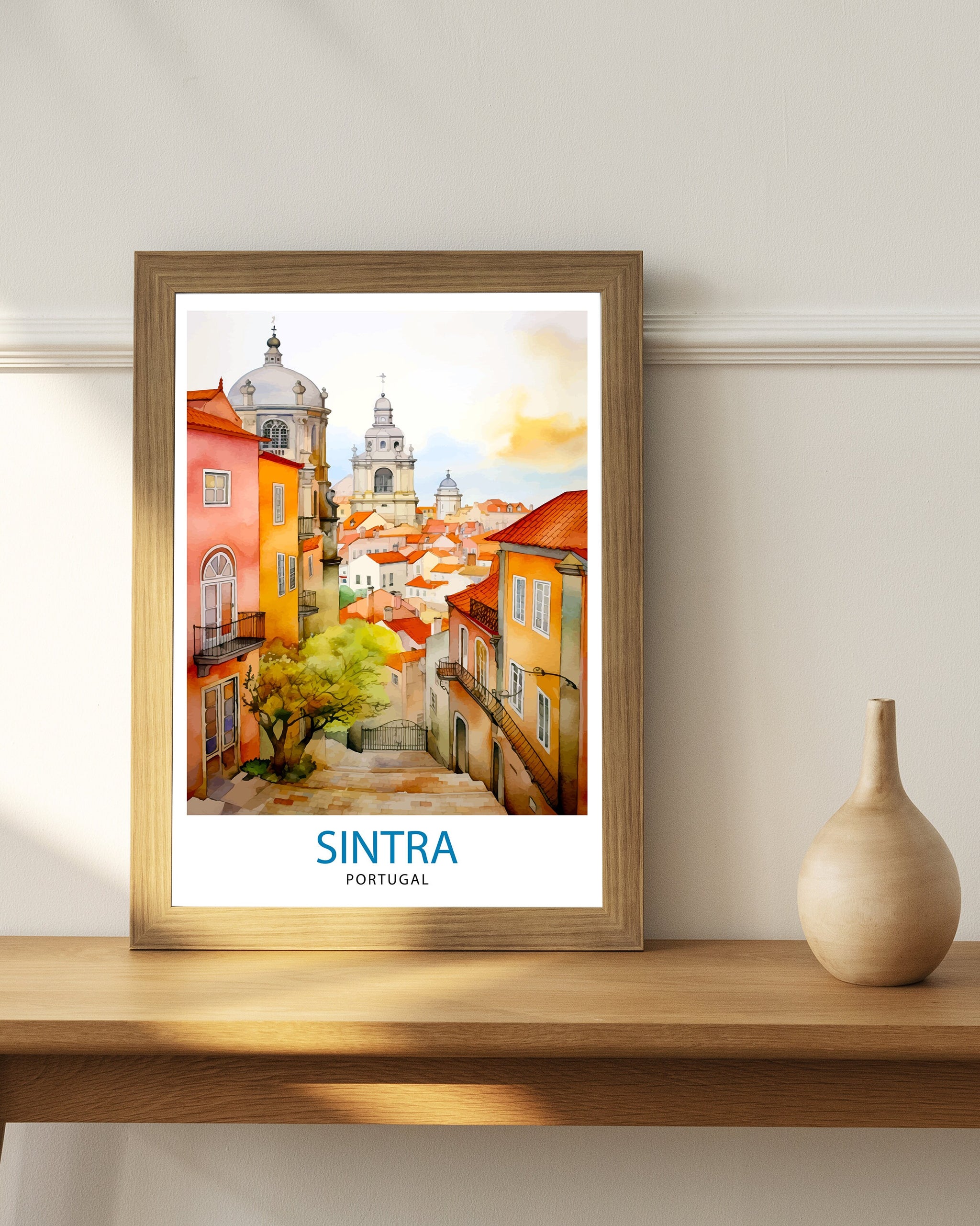 Sintra Portugal Print Sintra Wall Decor Sintra Poster Sintra Art Print Sintra Wall Art Gift for Sintra Travel Sintra Home Decor