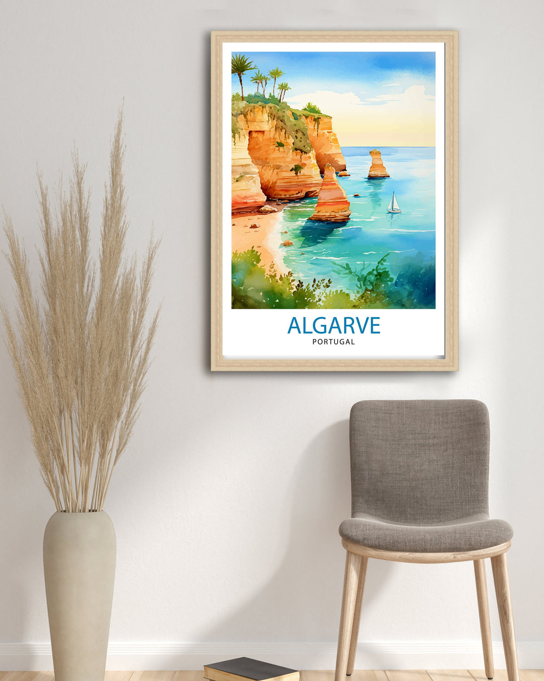 Algarve Portugal Travel Poster Algarve