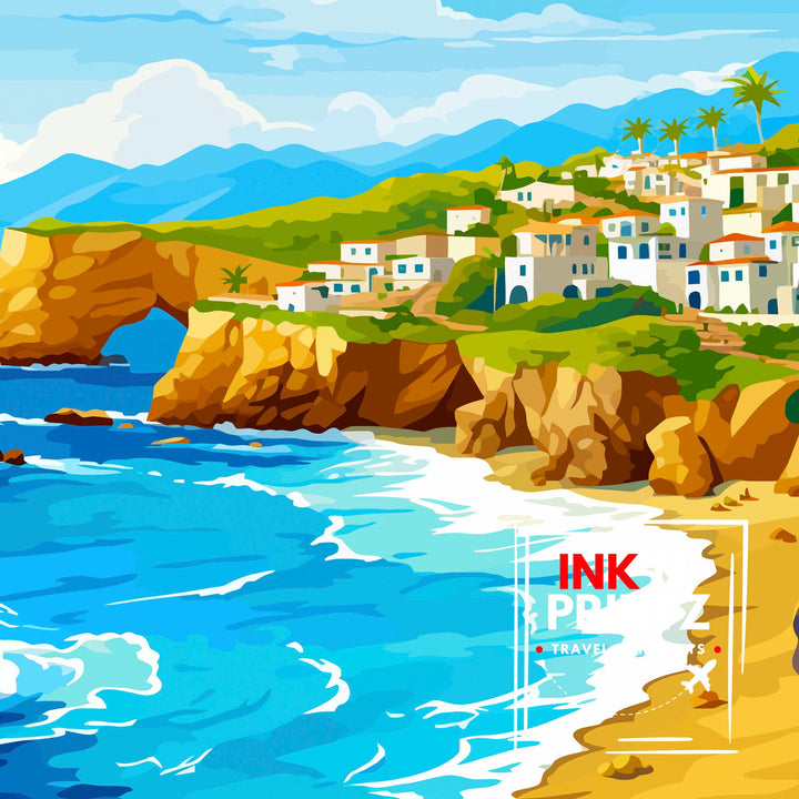 Nerja Spain Print Nerja Decor Nerja Poster Nerja Art Nerja Wall Art Gift for Nerja Enthusiasts Nerja Home Decor