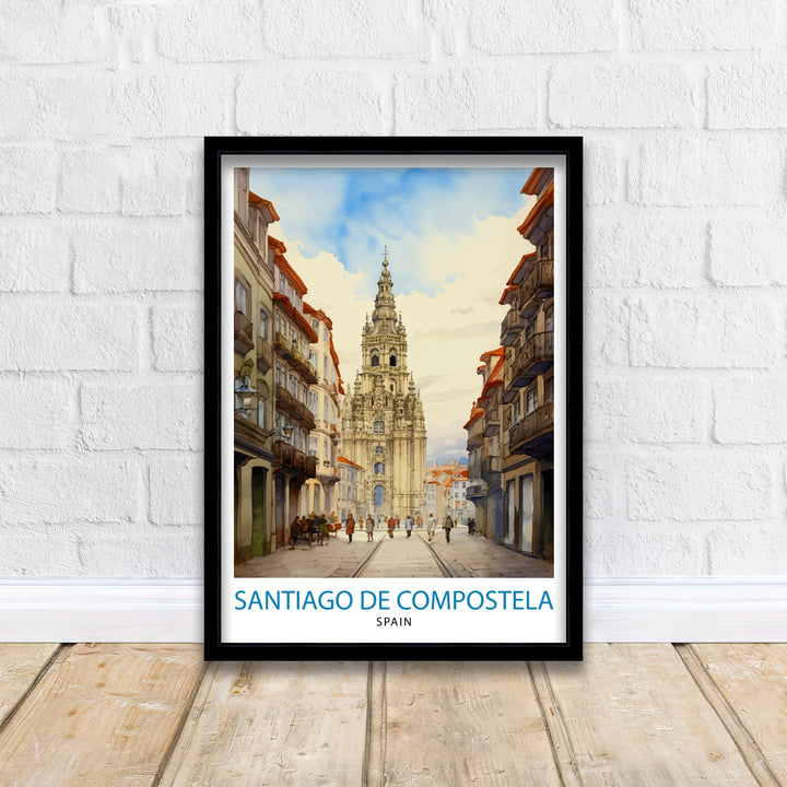 Santiago de Compostela Poster Santiago