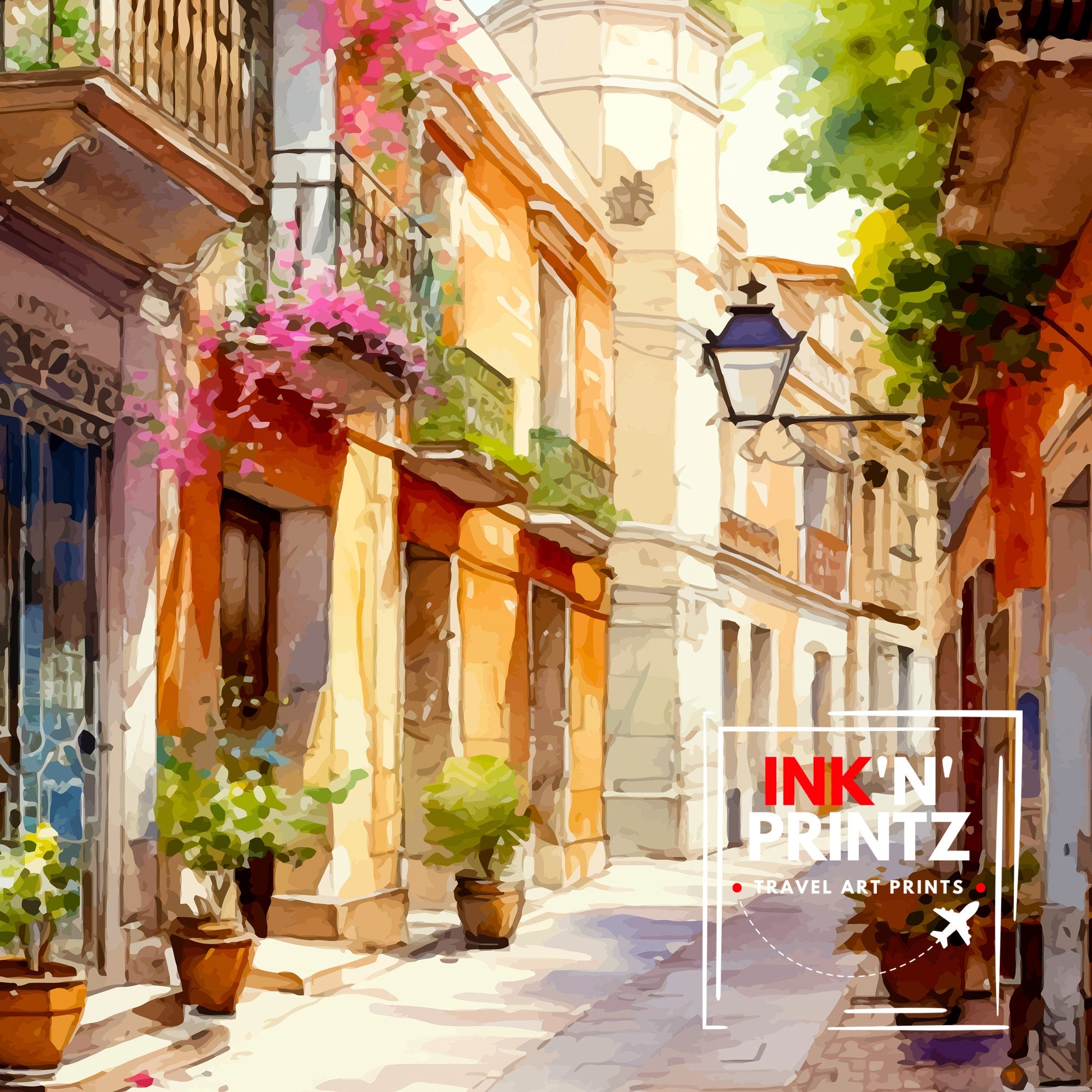 Seville Travel Print | Seville Spain | Seville Wall Art | Seville | Seville Poster | Spain Wall Art | Seville Art | Spain Poster