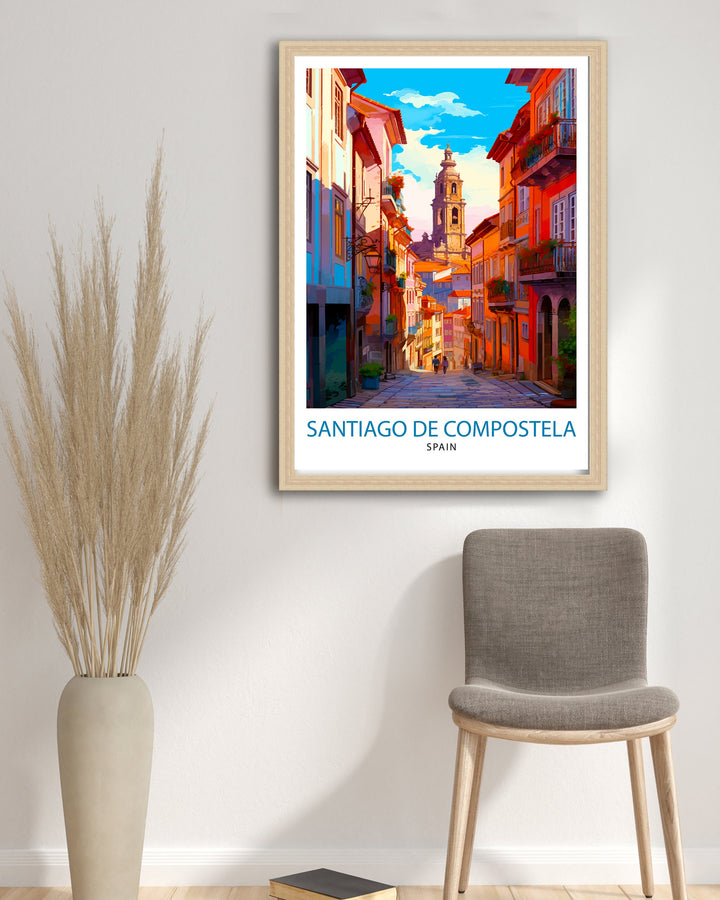 Santiago de Compostela Poster Santiago