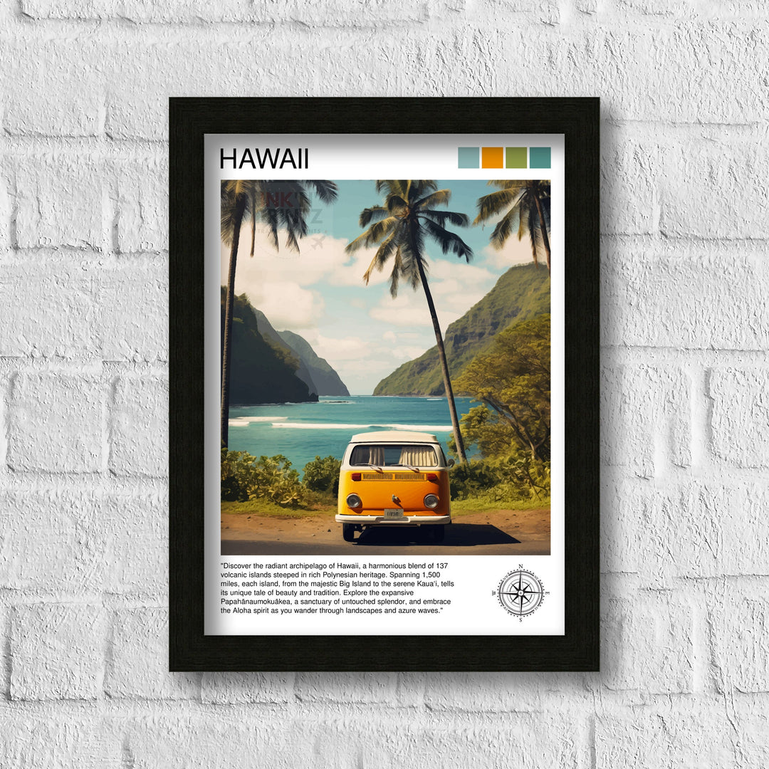 Hawaii Travel Poster