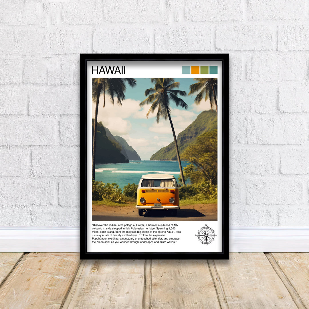 Hawaii Travel Poster