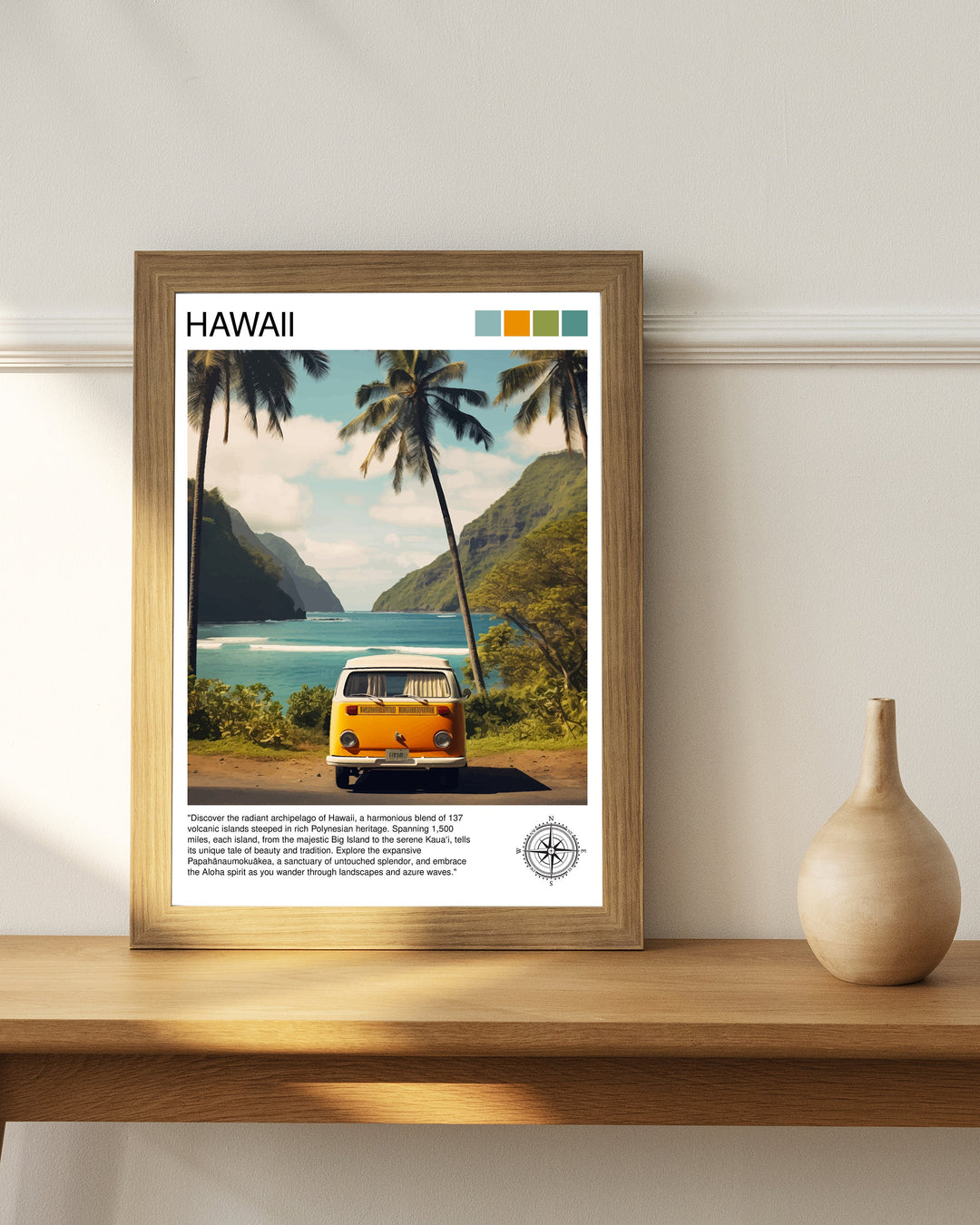 Hawaii Travel Poster