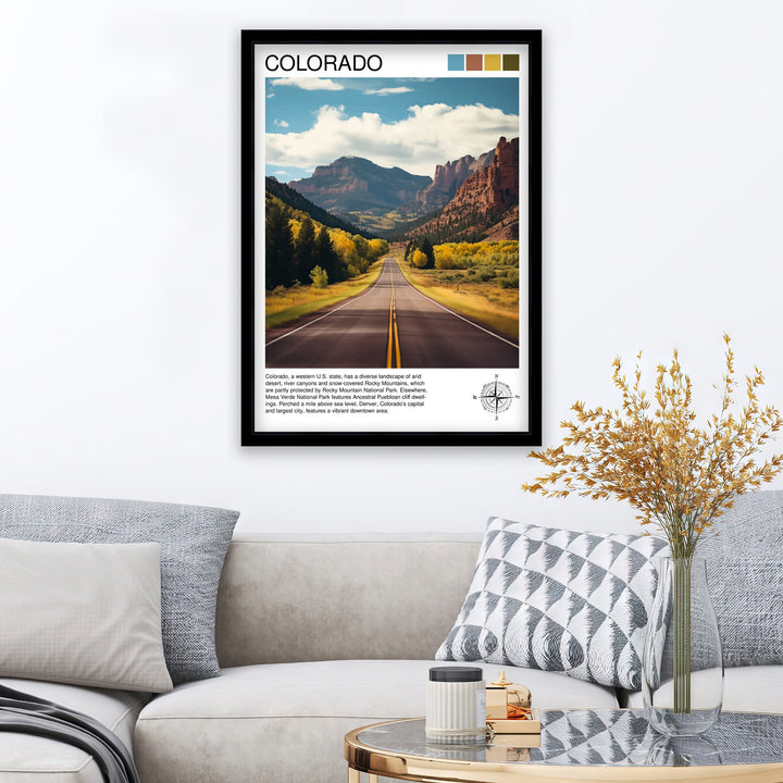 Colorado Travel Poster