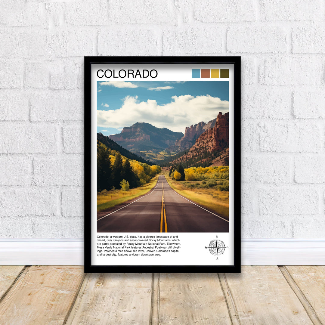 Colorado Travel Poster