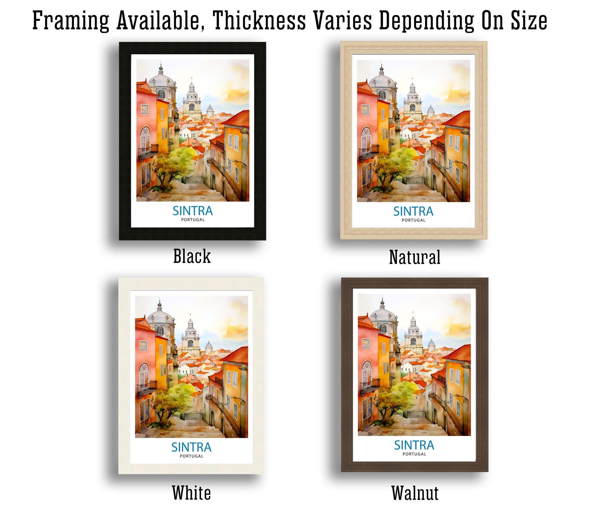 Sintra Portugal Print Sintra Wall Decor Sintra Poster Sintra Art Print Sintra Wall Art Gift for Sintra Travel Sintra Home Decor