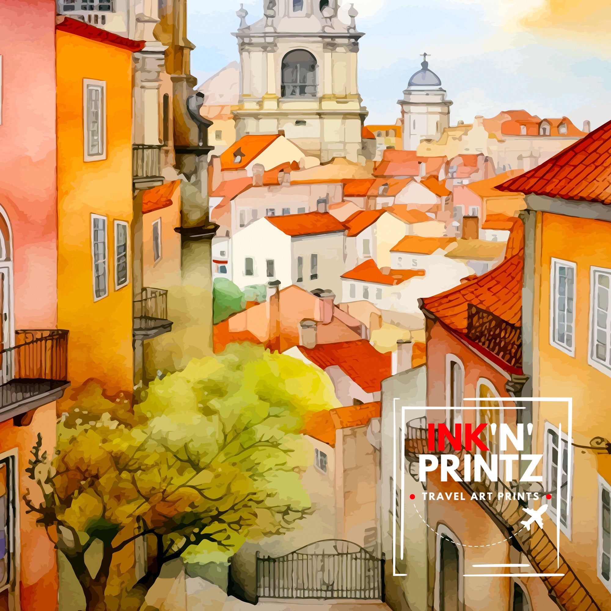 Sintra Portugal Print Sintra Wall Decor Sintra Poster Sintra Art Print Sintra Wall Art Gift for Sintra Travel Sintra Home Decor