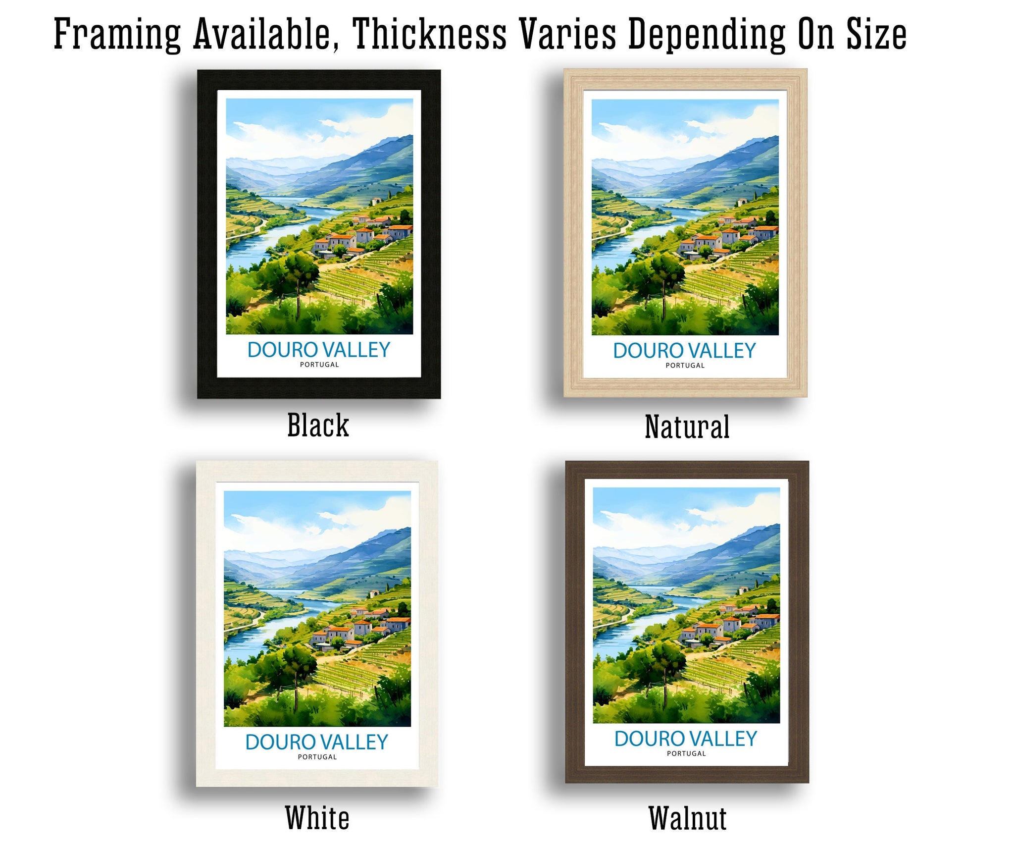 Douro Valley Portugal Print Douro Valley Decor Douro Valley Poster Douro Valley Art Douro Valley Wall Art Gift for Douro Fans Douro Valley