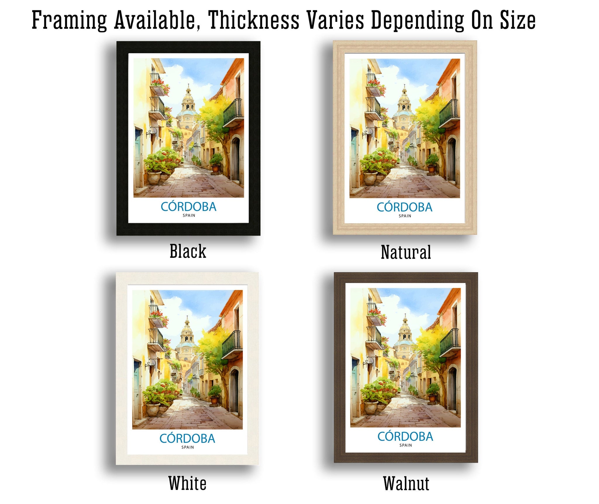 Cordoba Spain Print Cordoba Decor Cordoba Poster Cordoba Art Cordoba Wall Art Gift for History Lovers Cordoba Home Decor