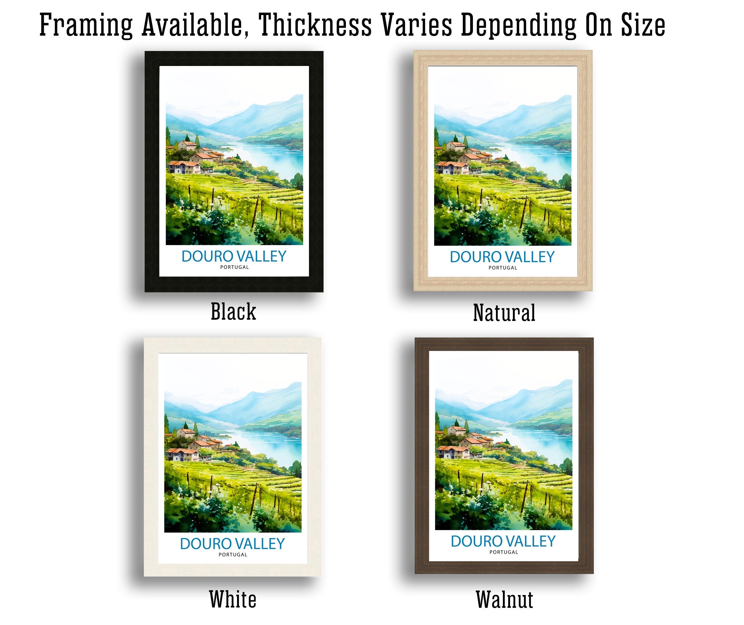 Douro Valley Portugal Print Douro Decor Douro Poster Douro Art Douro Wall Art Gift for Wine Lovers Douro Home Decor