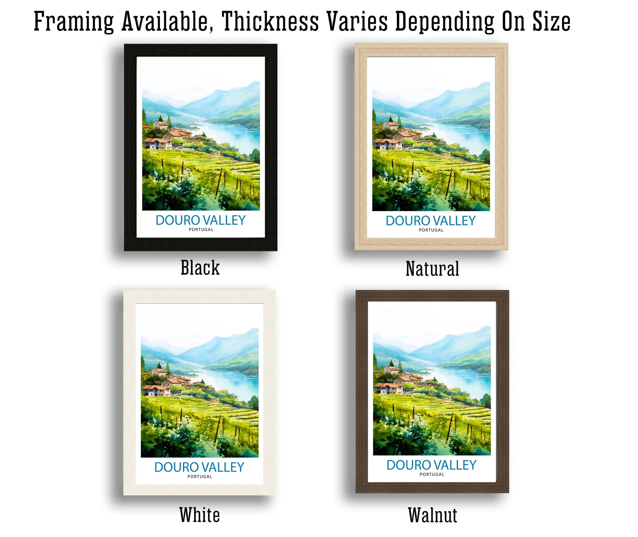 Douro Valley Portugal Print Douro Decor Douro Poster Douro Art Douro Wall Art Gift for Wine Lovers Douro Home Decor