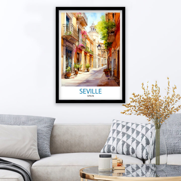 Seville Travel Poster