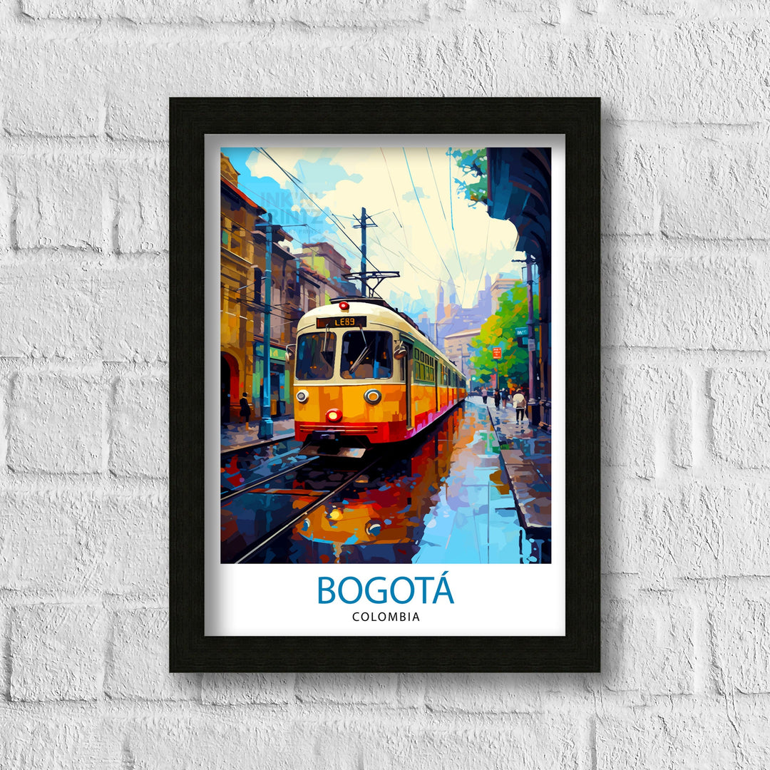 Bogota Colombia Travel Print| Bogota Wall Decor Bogota Poster Colombia Travel Prints Bogota Art Print Bogota Illustration Bogota Wall Art