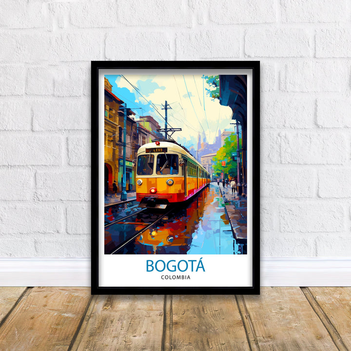 Bogota Colombia Travel Print| Bogota Wall Decor Bogota Poster Colombia Travel Prints Bogota Art Print Bogota Illustration Bogota Wall Art