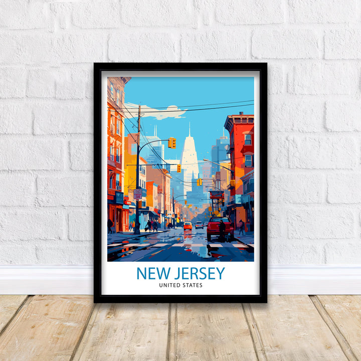 New Jersey US Travel Poster