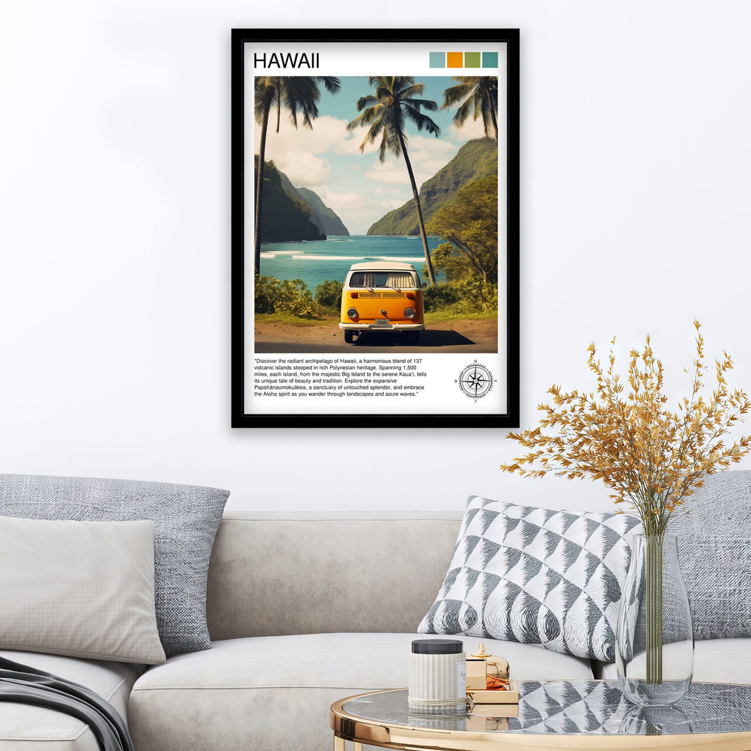 Hawaii Travel Poster