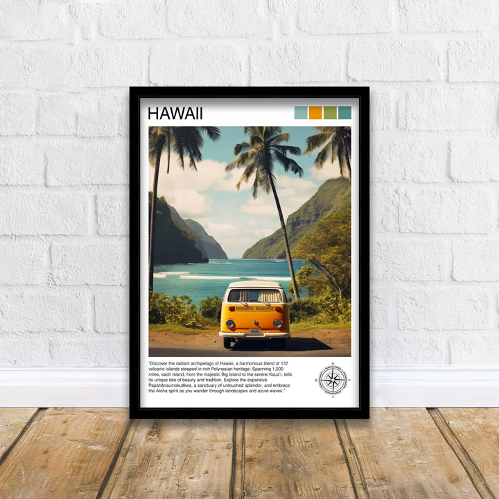 Hawaii Travel Poster