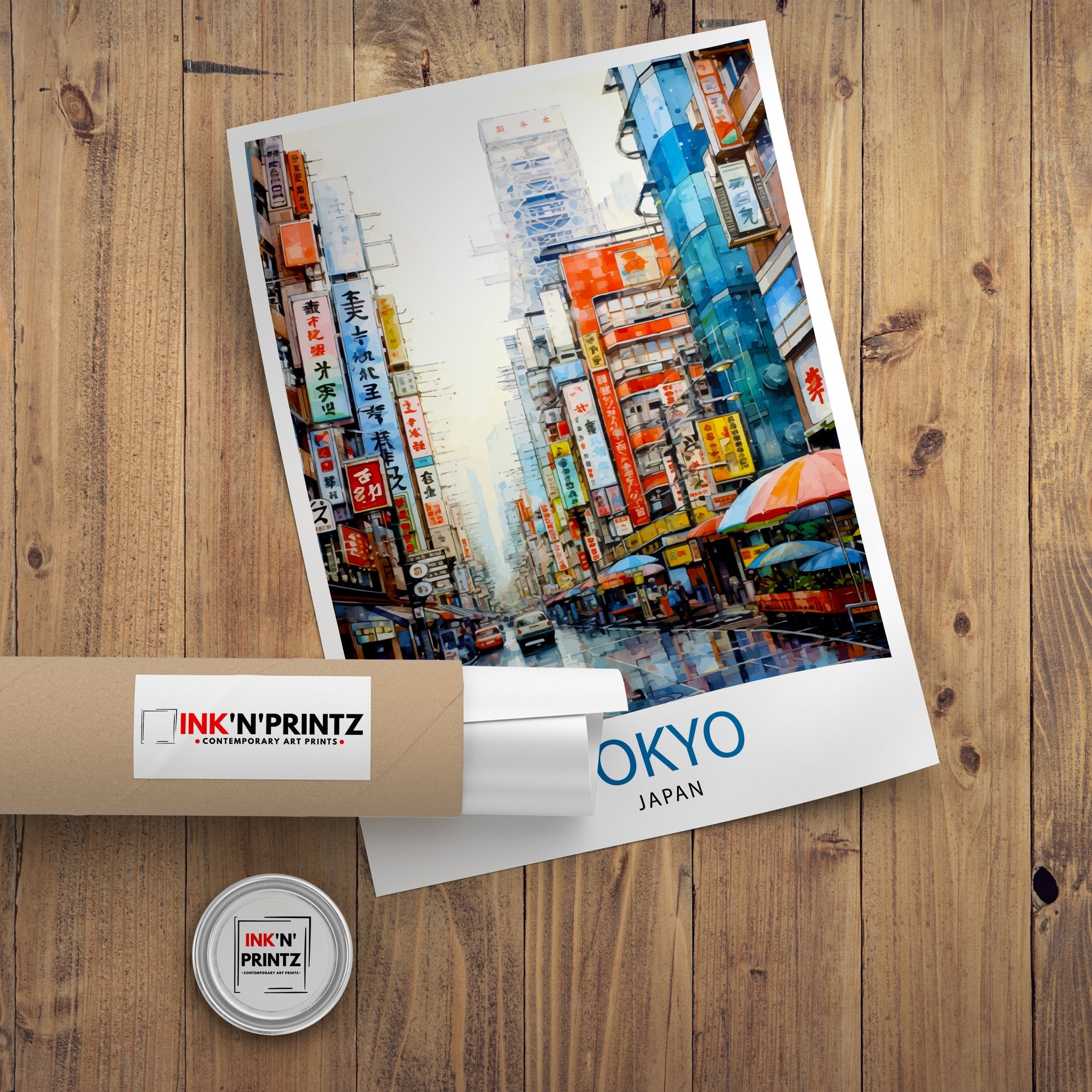 Tokyo Japan Travel Print Tokyo Wall Decor Tokyo Poster Japan Travel Prints Tokyo Art Print Tokyo Illustration Tokyo Wall Art
