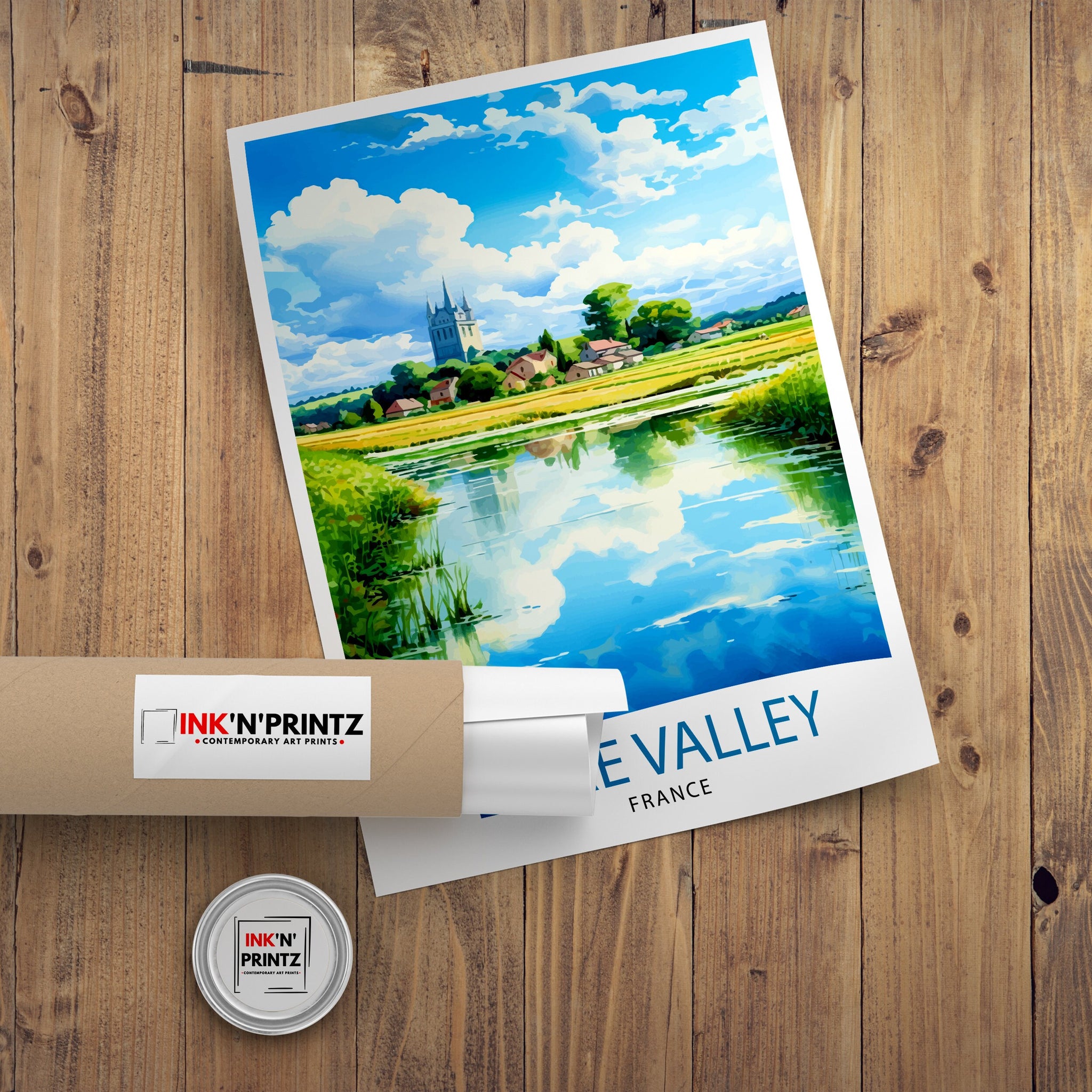 Loire Valley Travel Print Wall Decor Loire Valley Poster France Travel Prints Loire Valley Art Print Loire Valley Illustration Loire Valley