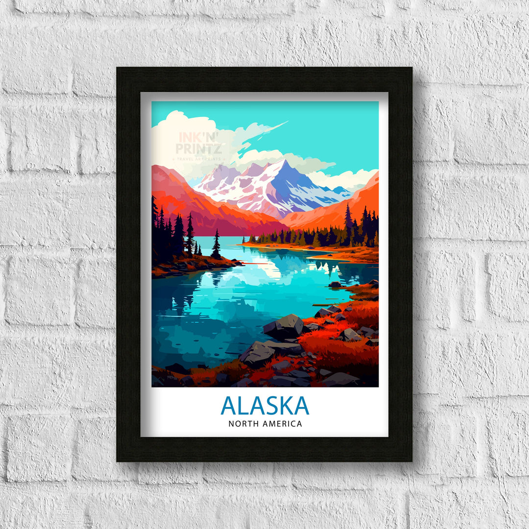 Alaska Travel Poster