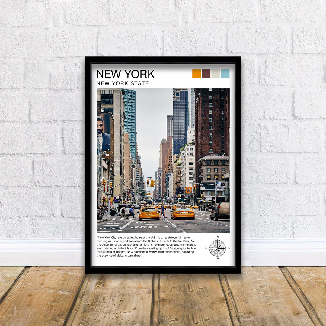 New York Travel Poster