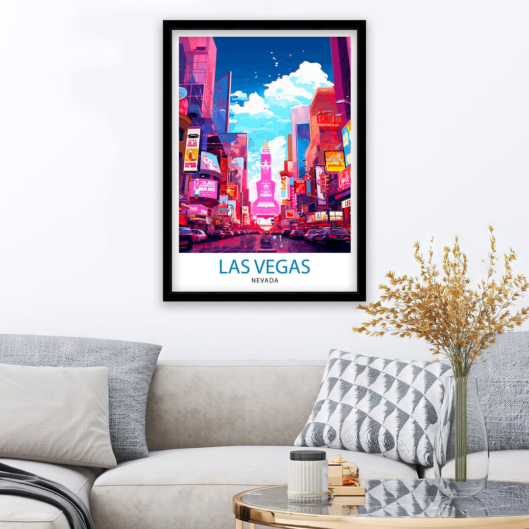 Las Vegas Travel Poster