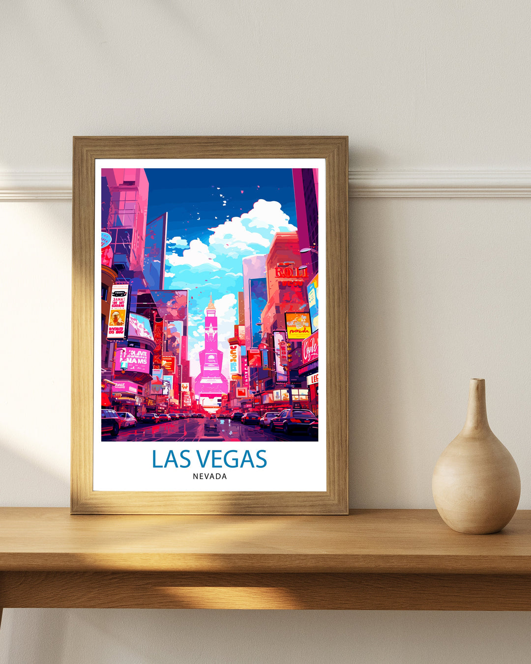 Las Vegas Travel Poster