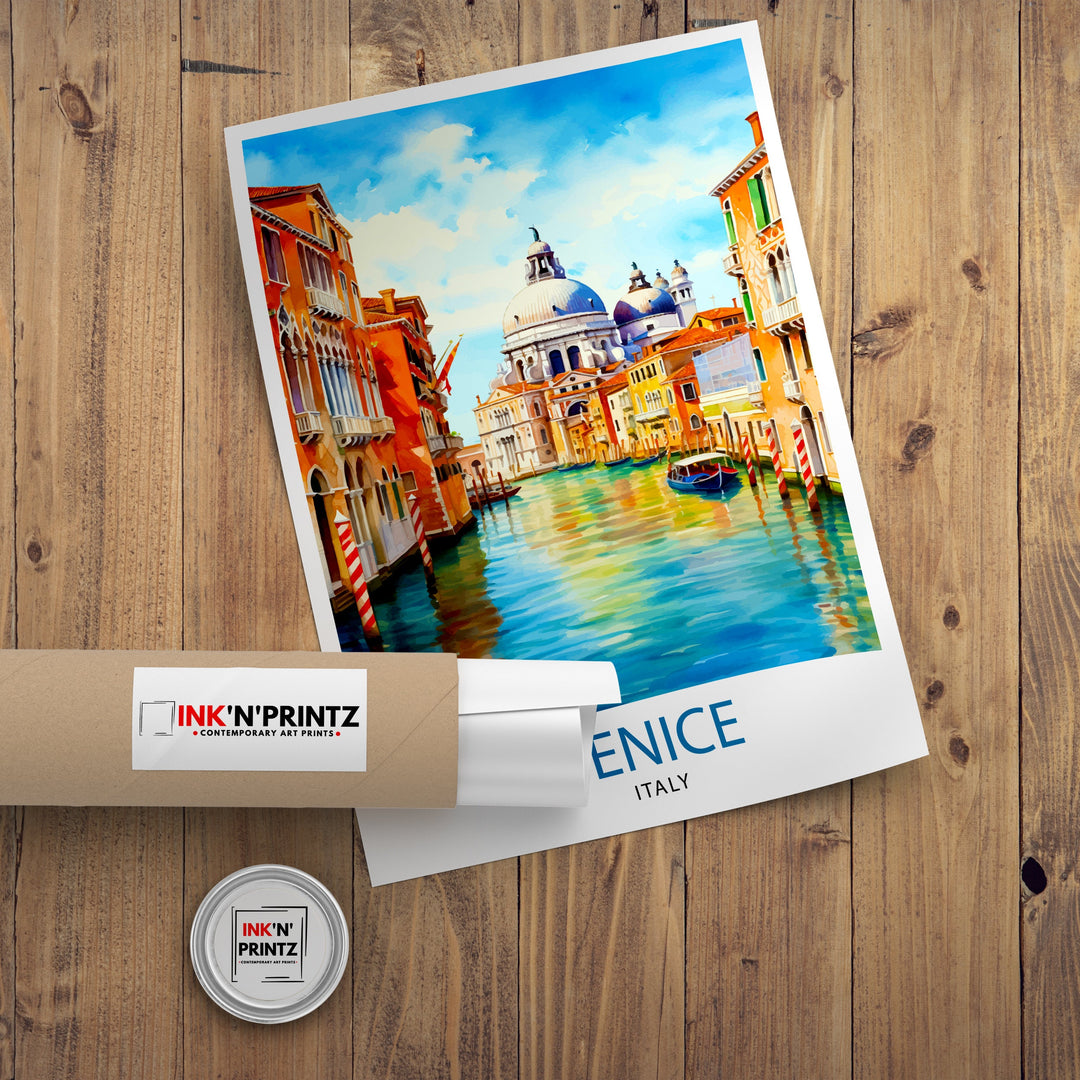 Venice Travel Poster Venice