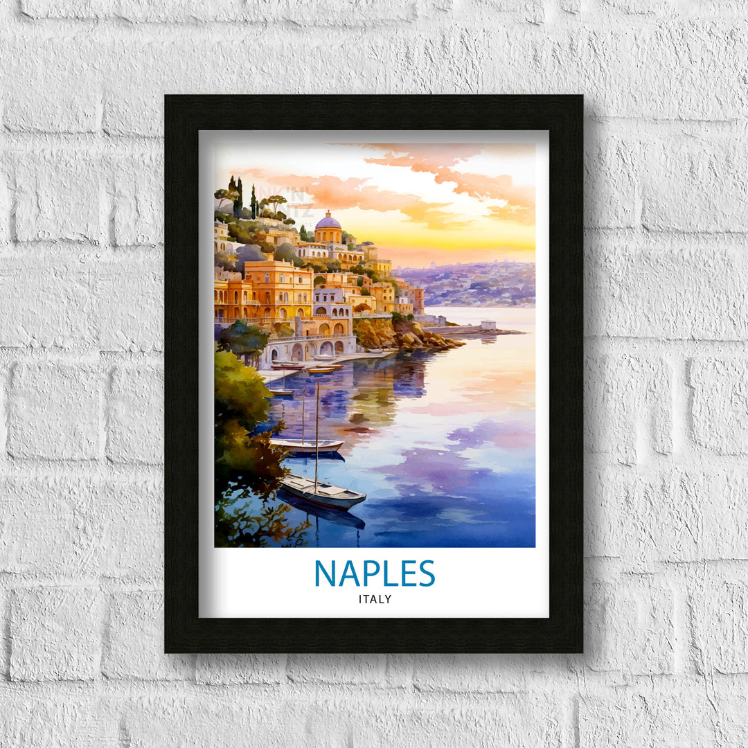 Naples Italy Poster Naples