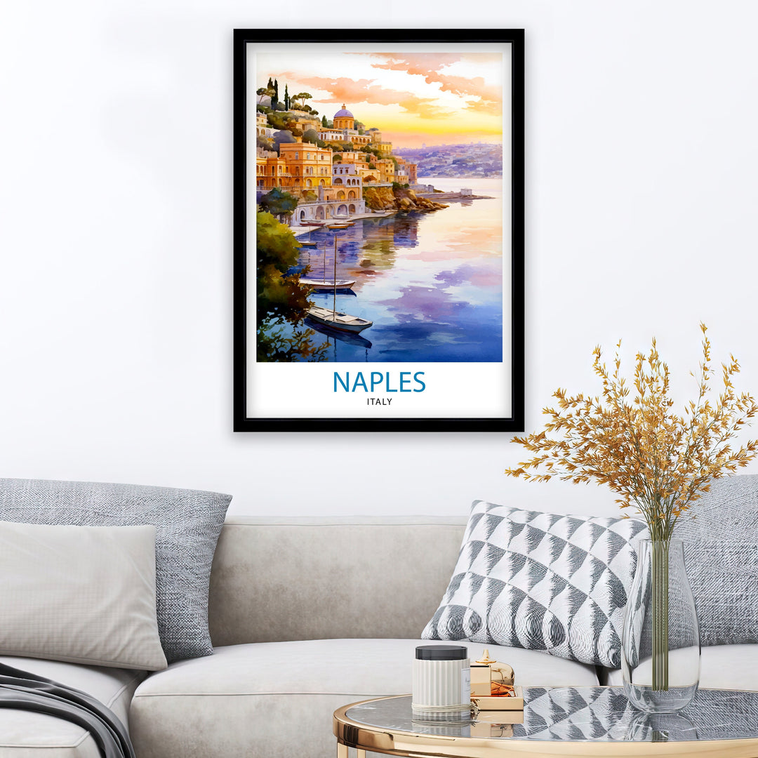 Naples Italy Poster Naples