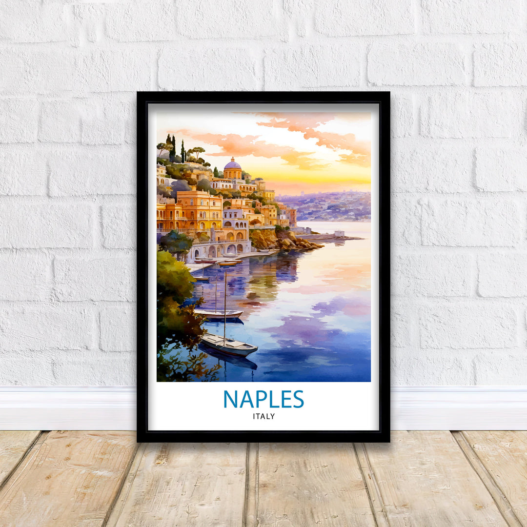 Naples Italy Poster Naples