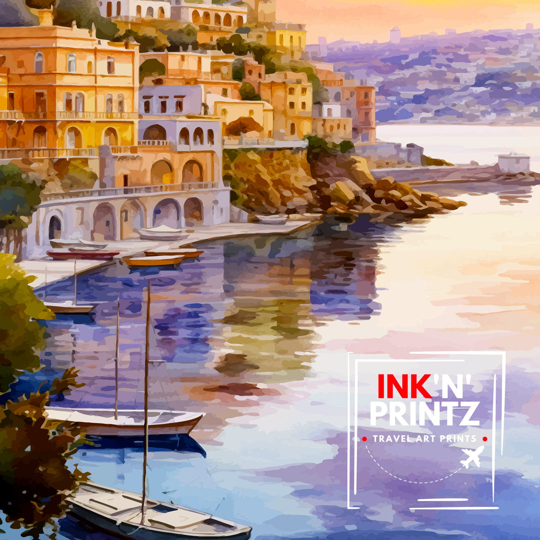 Naples Italy Poster Naples