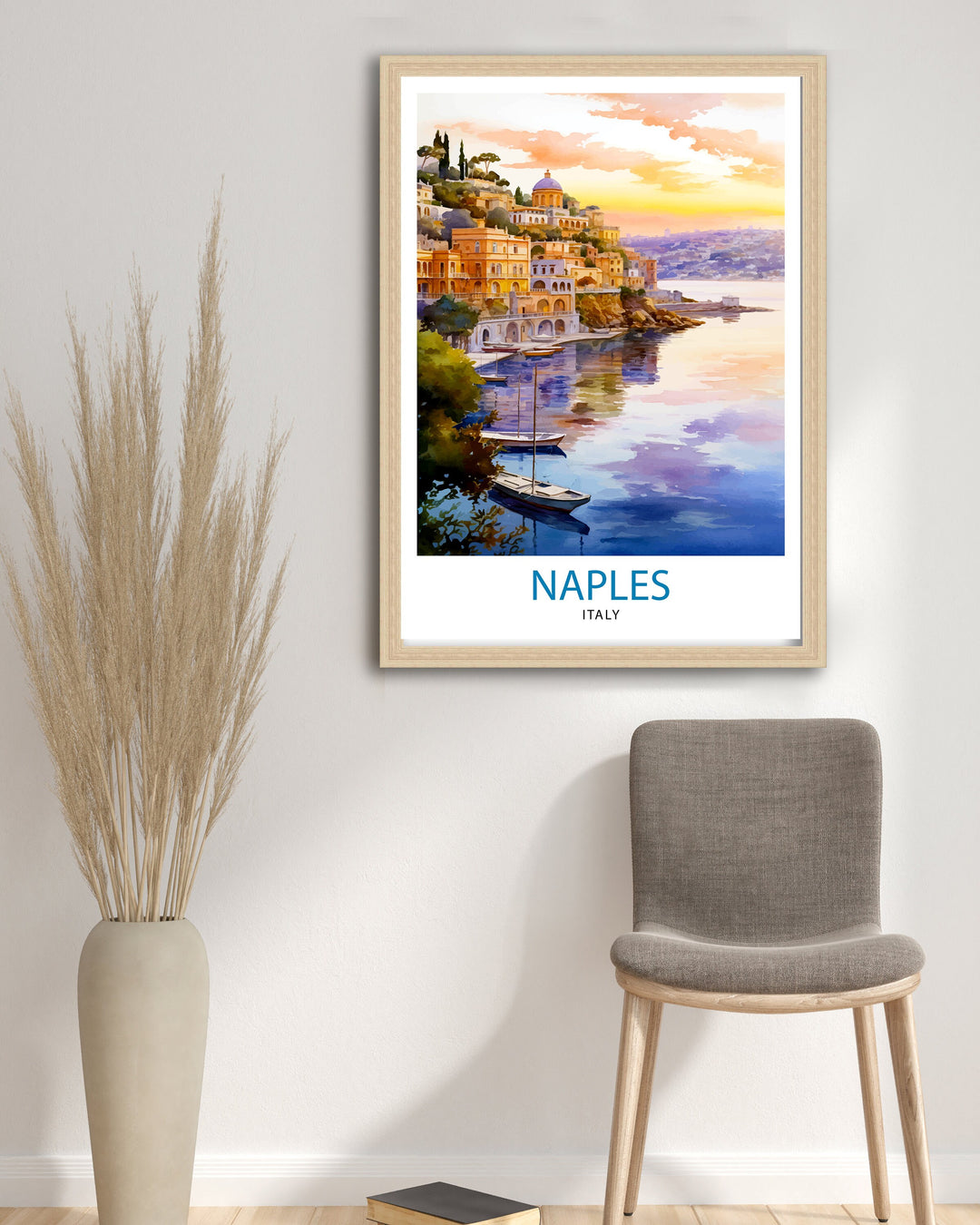 Naples Italy Poster Naples