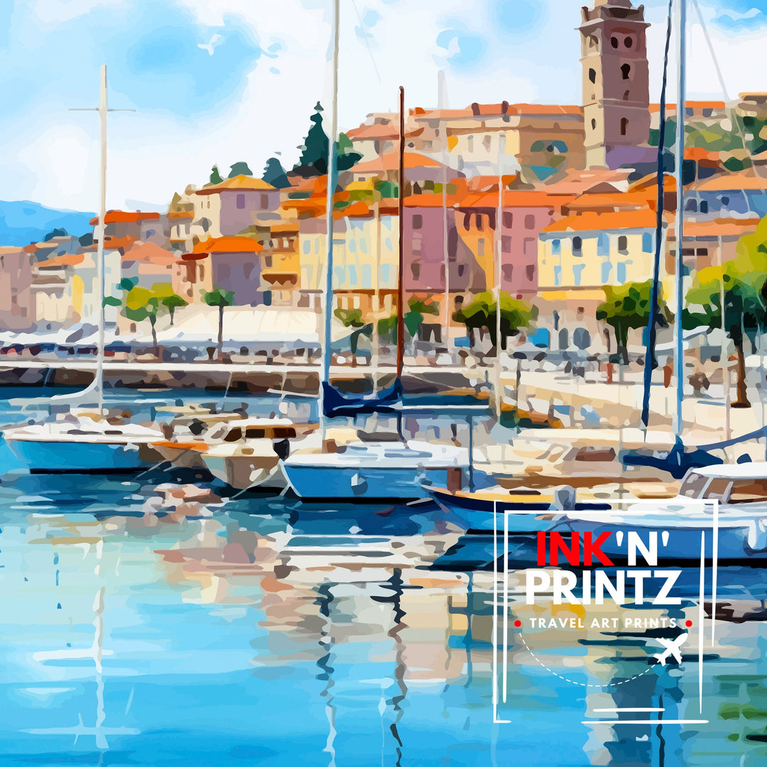 Ischia Italy Travel Print Ischia Wall Decor Ischia Home Living Decor Ischia Italy Illustration Travel Poster Gift For Ischia Italy Home