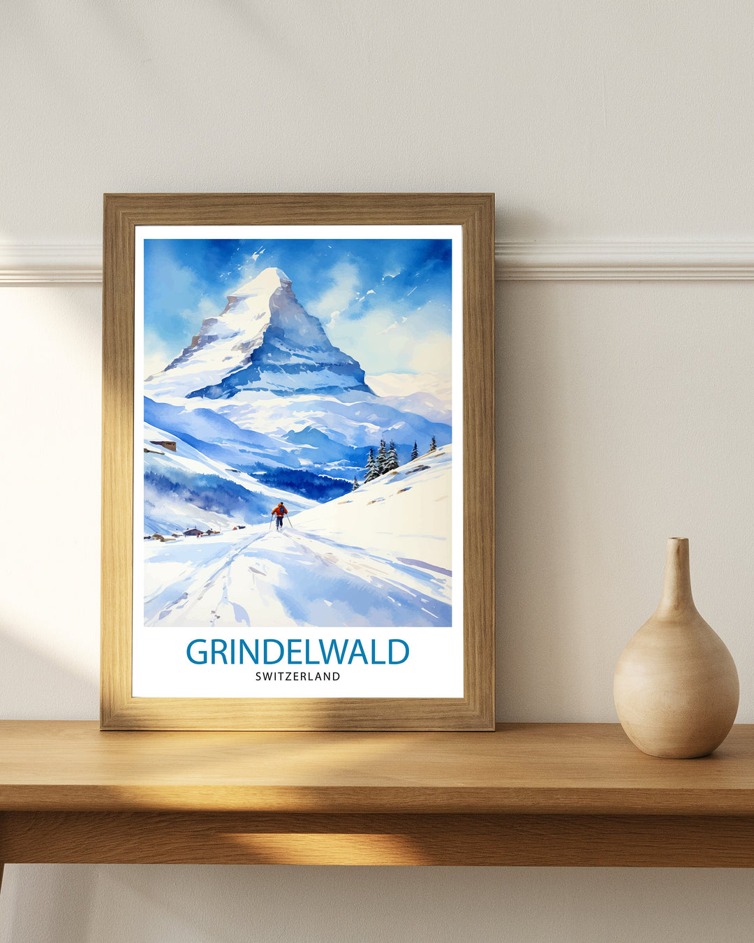 Grindelwald Switzerland Travel Print