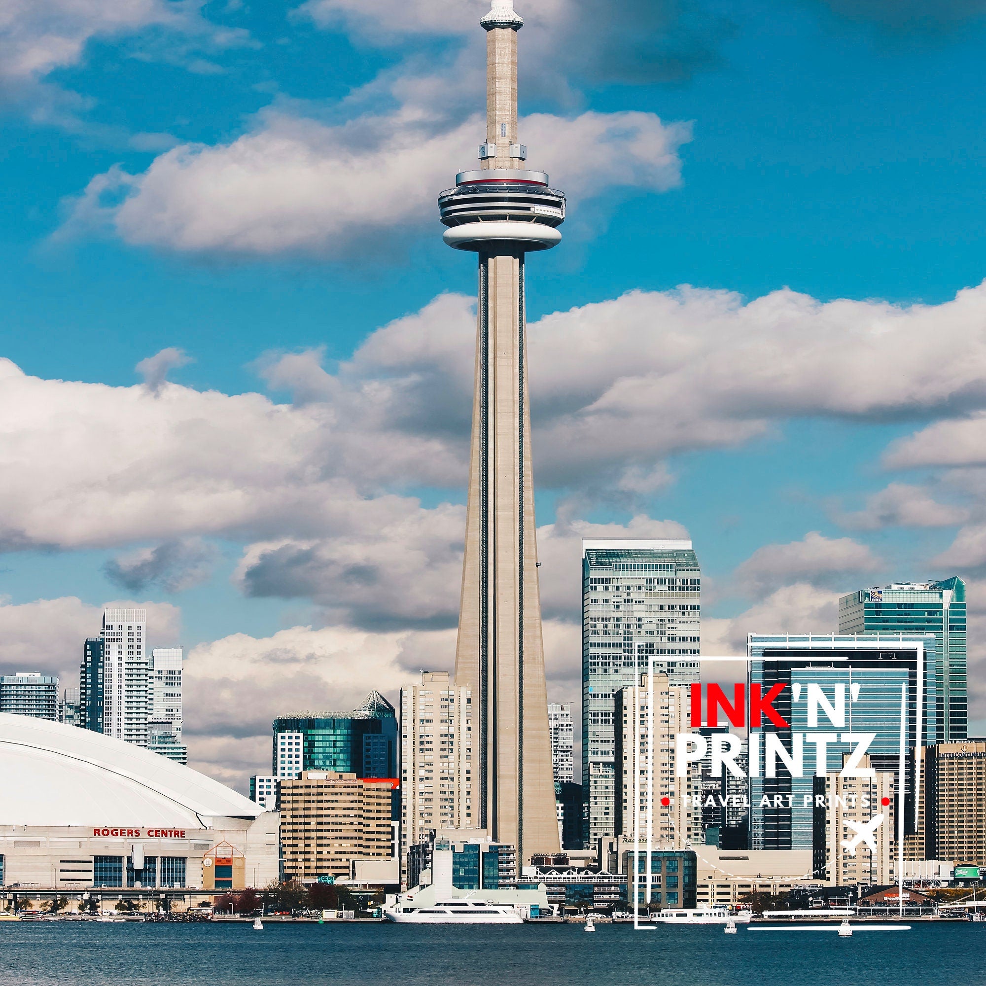 Toronto Canada Travel Print Toronto Wall Art Canada Illustration Travel Poster Gift for Toronto Lover Canada Home Decor