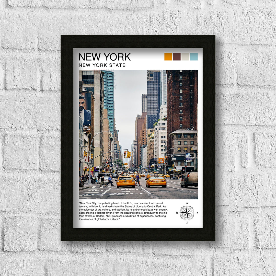 New York Travel Poster