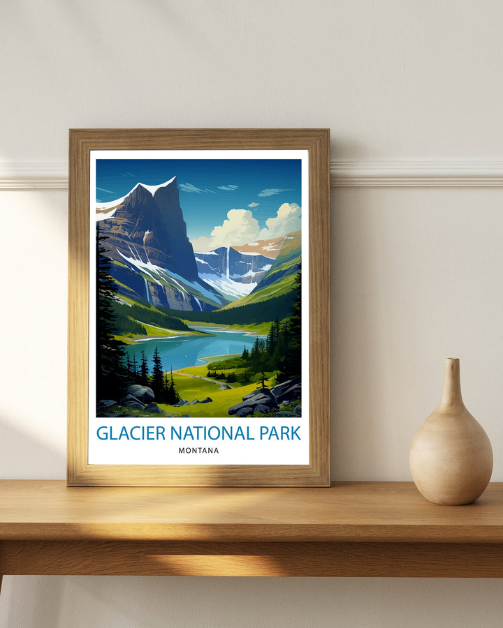 Glacier National Park Poster