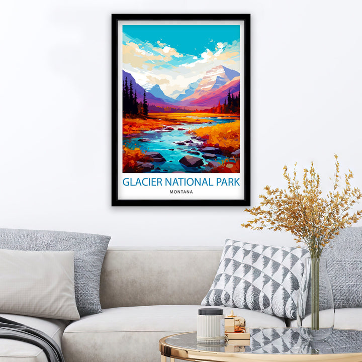 Glacier National Park Poster