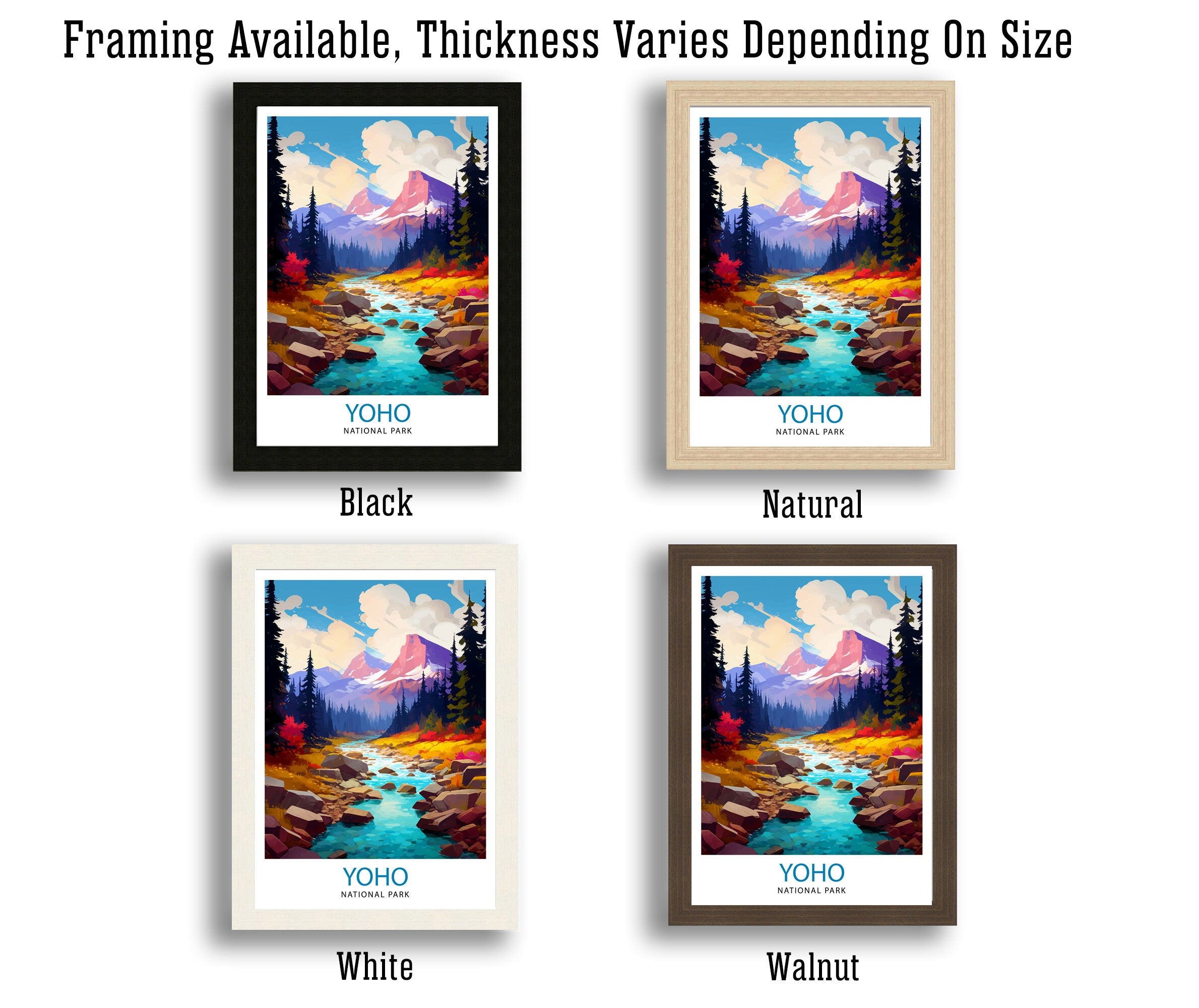Yoho National Park Poster
