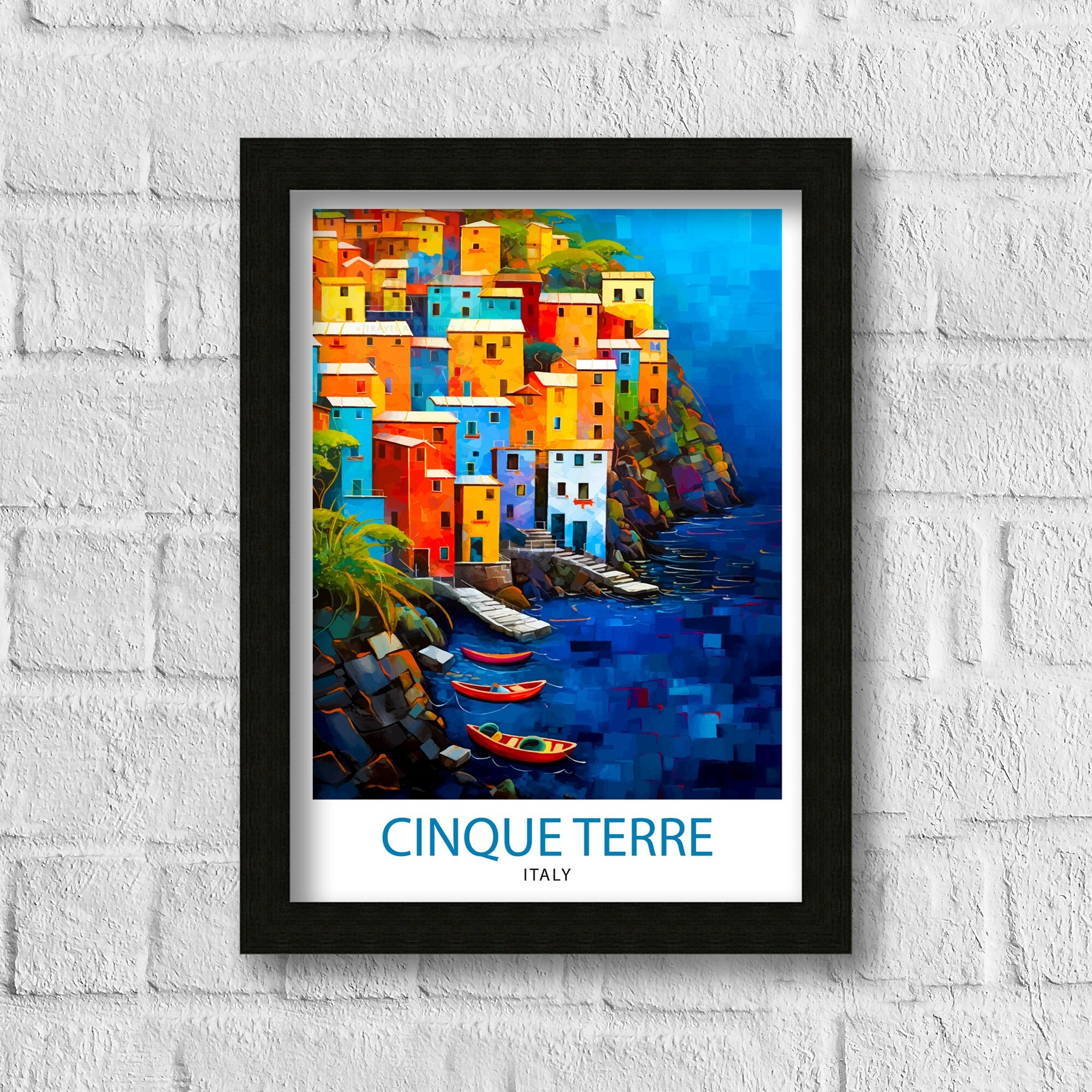 Cinque Terre Italy Travel Print Cinque Terre Wall Decor Cinque Terre Illustration Italy Travel Poster Gift For Italy Lovers Italy Home