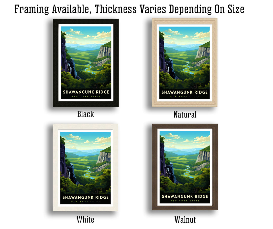 Shawangunk Ridge Travel Print Shawangunk Wall Decor Shawangunk Poster New York Landscape Prints Shawangunk Art Print Shawangunk